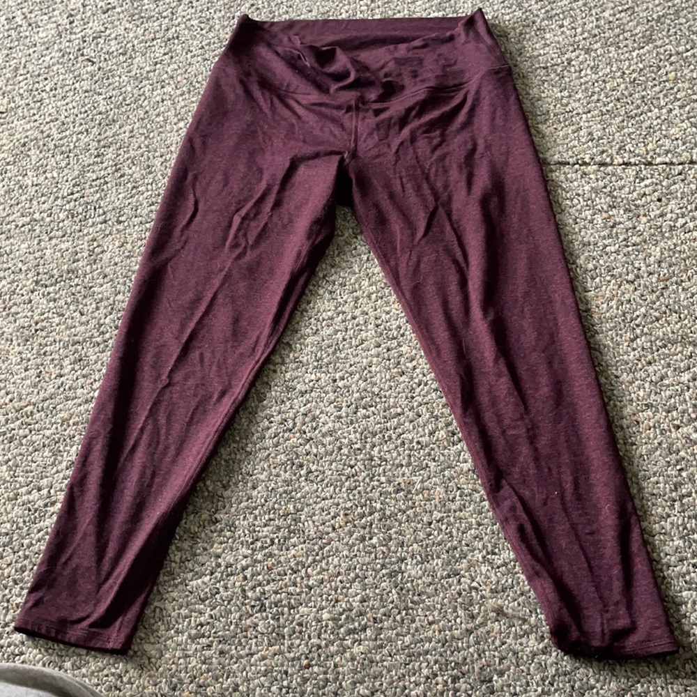 Purple athletic pants